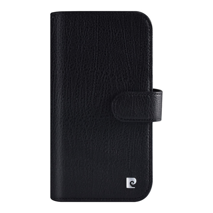 Pierre Cardin iPhone 13 Pro Max Book Case hoesje - Pasjeshouder voor 6 pasjes - Magneetsluiting - Zwart-Hoesjes-Ilumina Benelux