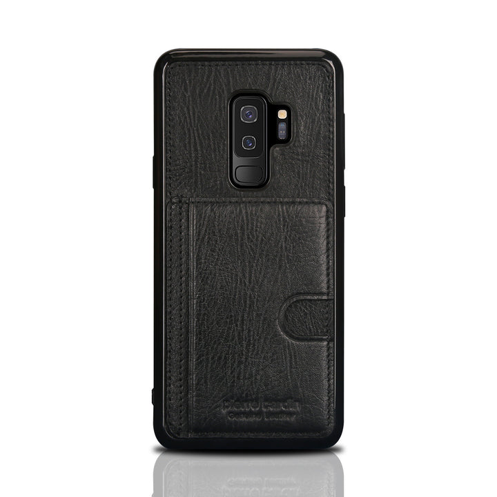 Pierre Cardin silicone backcover voor Galaxy S9 Plus - Zwart (8719273146088)-Hoesjes-Ilumina Benelux