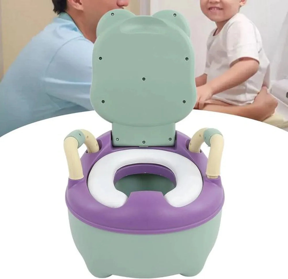 Plaspotje peuter – Toilettrainer met deksel – Kind WC verkleiner – Voor jongen & meisje – Groen-Plaspot-Ilumina Benelux