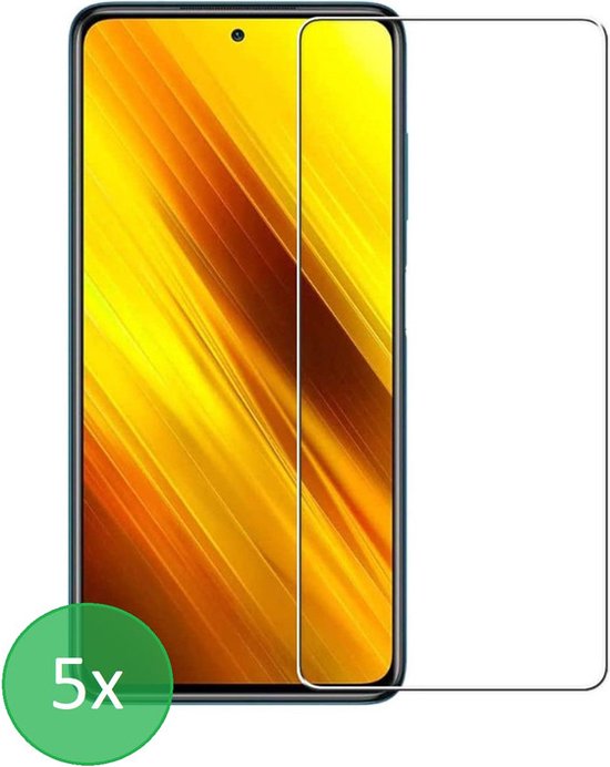 Poco X3 / X3 Pro / F3 Screenprotector Gehard 9H – Anti-kras – 5-Pack-Ilumina Benelux