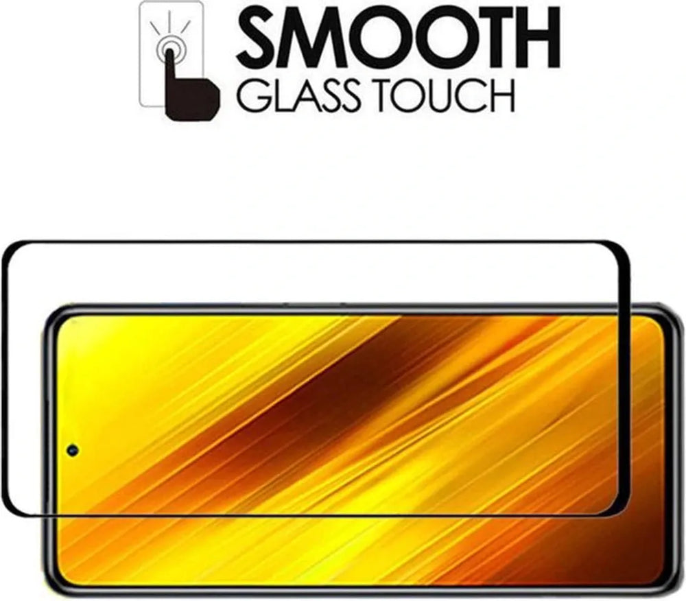 Poco X3/X3 Pro/F3 Screenprotector Full Cover Screenprotector Gehard 9H – 1-Pack-Ilumina Benelux