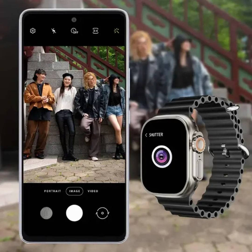 Porodo Ultra Ultimo Titan Smart Watch - Zwart-Smartwatches-Ilumina Benelux