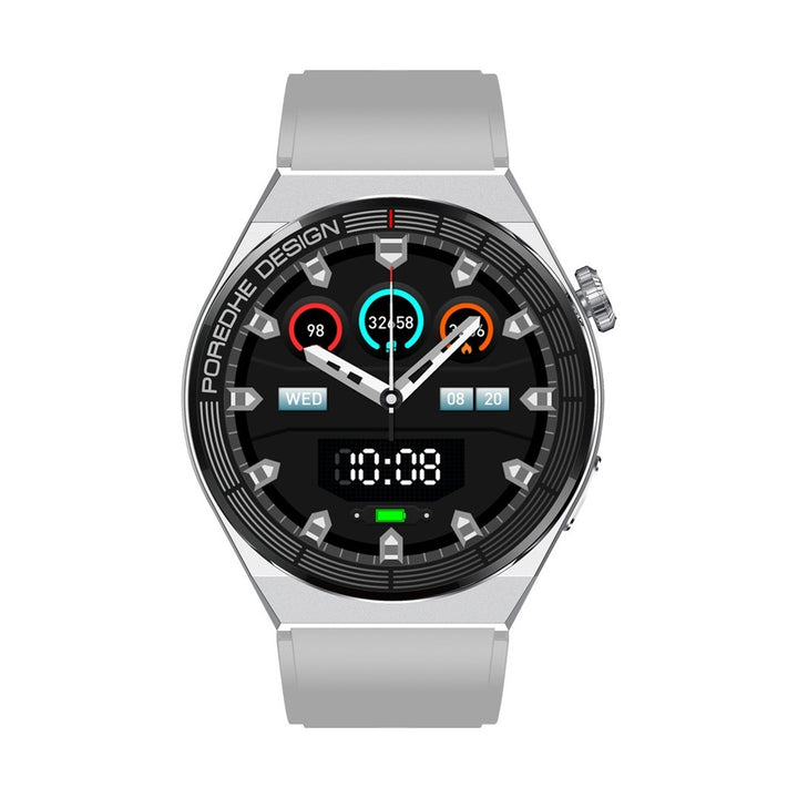 Porodo Zebro Smart Watch - Zilver-Smartwatches-Ilumina Benelux