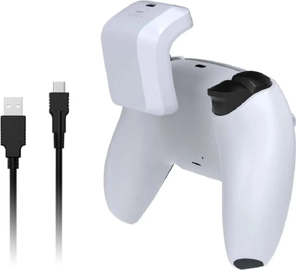 Powerbank voor PS5 Controller – Geschikt voor PlayStation 5 – 1500mAh Oplaadbare Accu & Oplader – LED-indicator – Veilig & Energiezuinig – Zwart-Ilumina Benelux