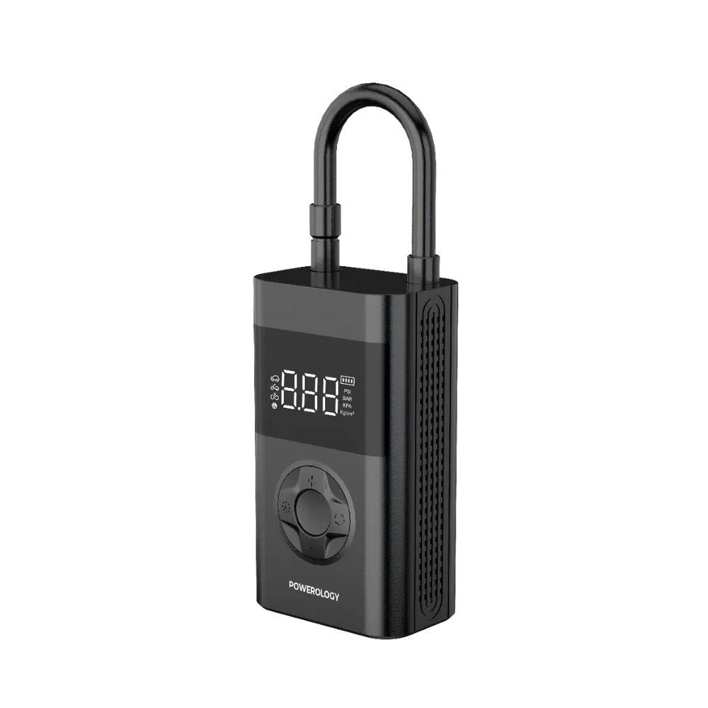 Powerology 3C Mini Air Pump 4000mAh - Zwart-Powerbank-Ilumina Benelux