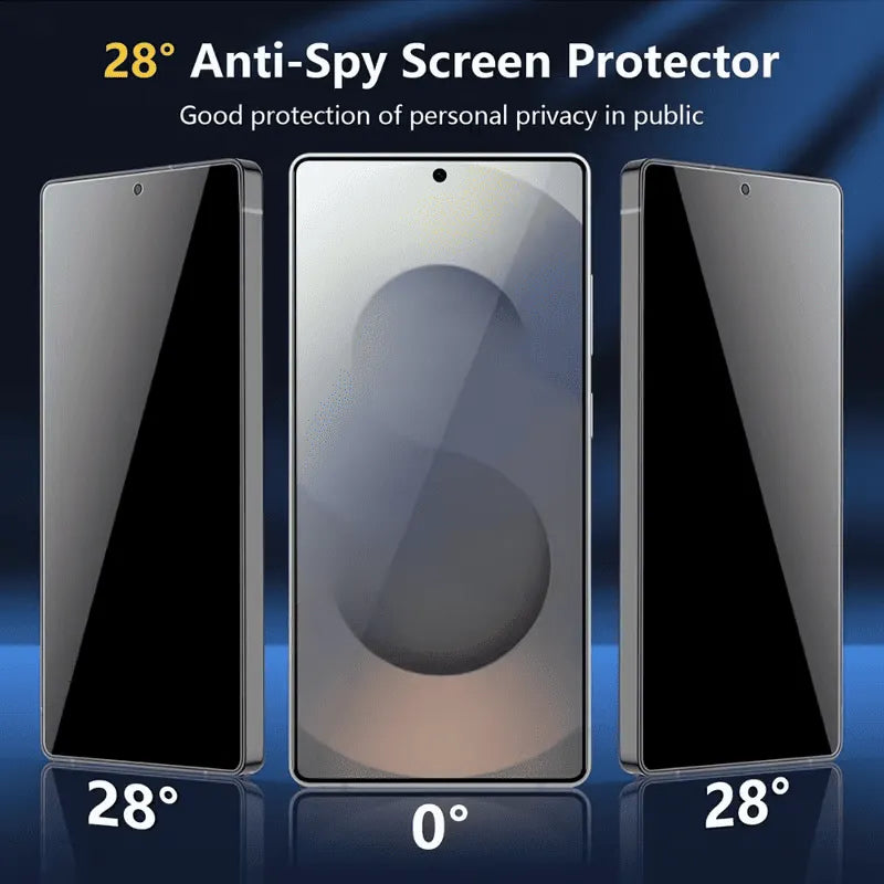 Samsung Galaxy S26 Ultra Screenprotector Privacy - Gehard Glas 9H – Anti-kras - 2-Pack Tempered Glas-Ilumina Benelux