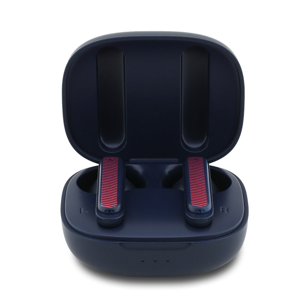 Red Bull Racing Bluetooth Earbuds TWS - ENC - Printed Logo & Powerbar - Navy-In-ear koptelefoon-Ilumina Benelux