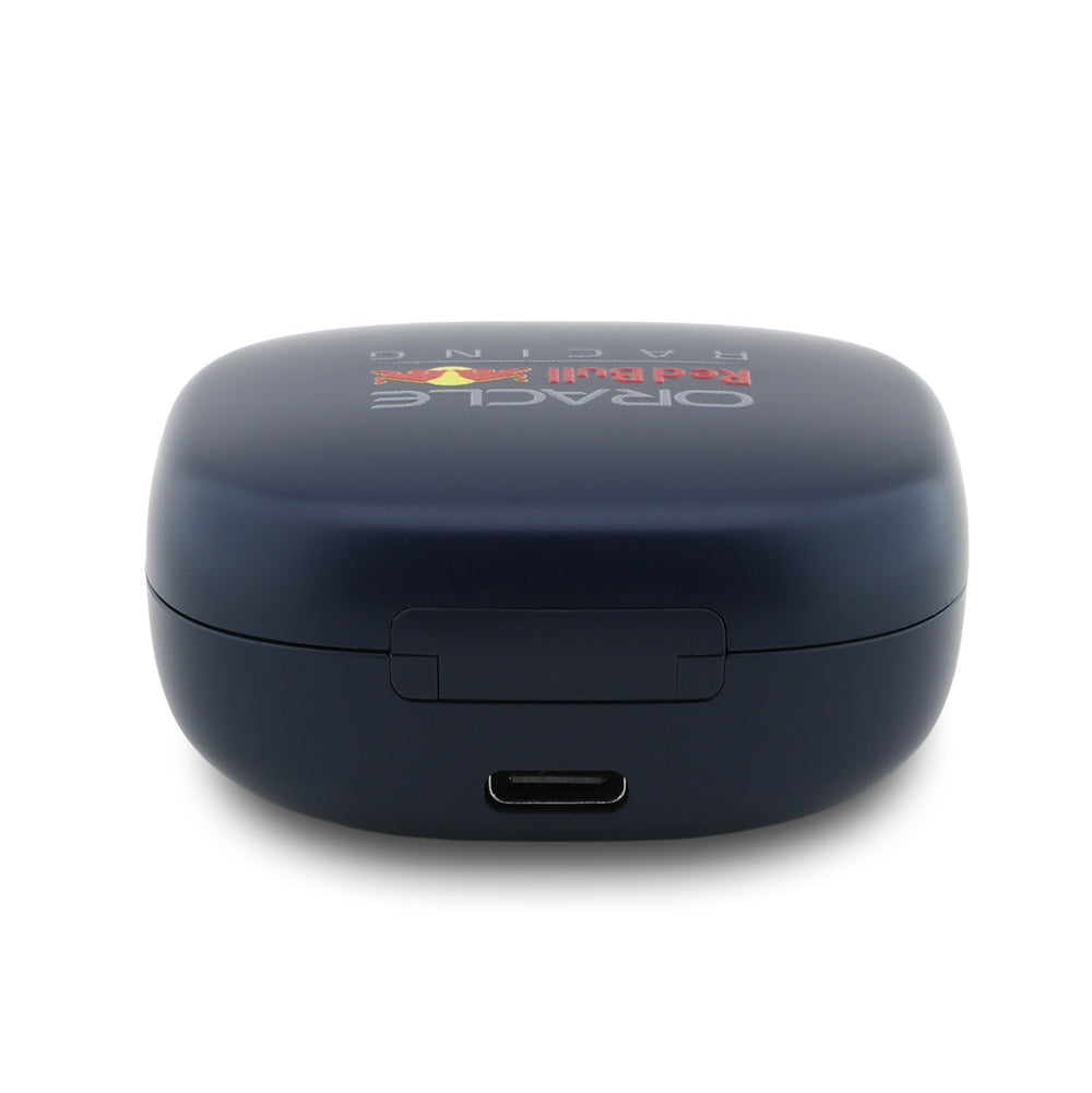 Red Bull Racing Bluetooth Earbuds TWS - ENC - Printed Logo & Powerbar - Navy-In-ear koptelefoon-Ilumina Benelux