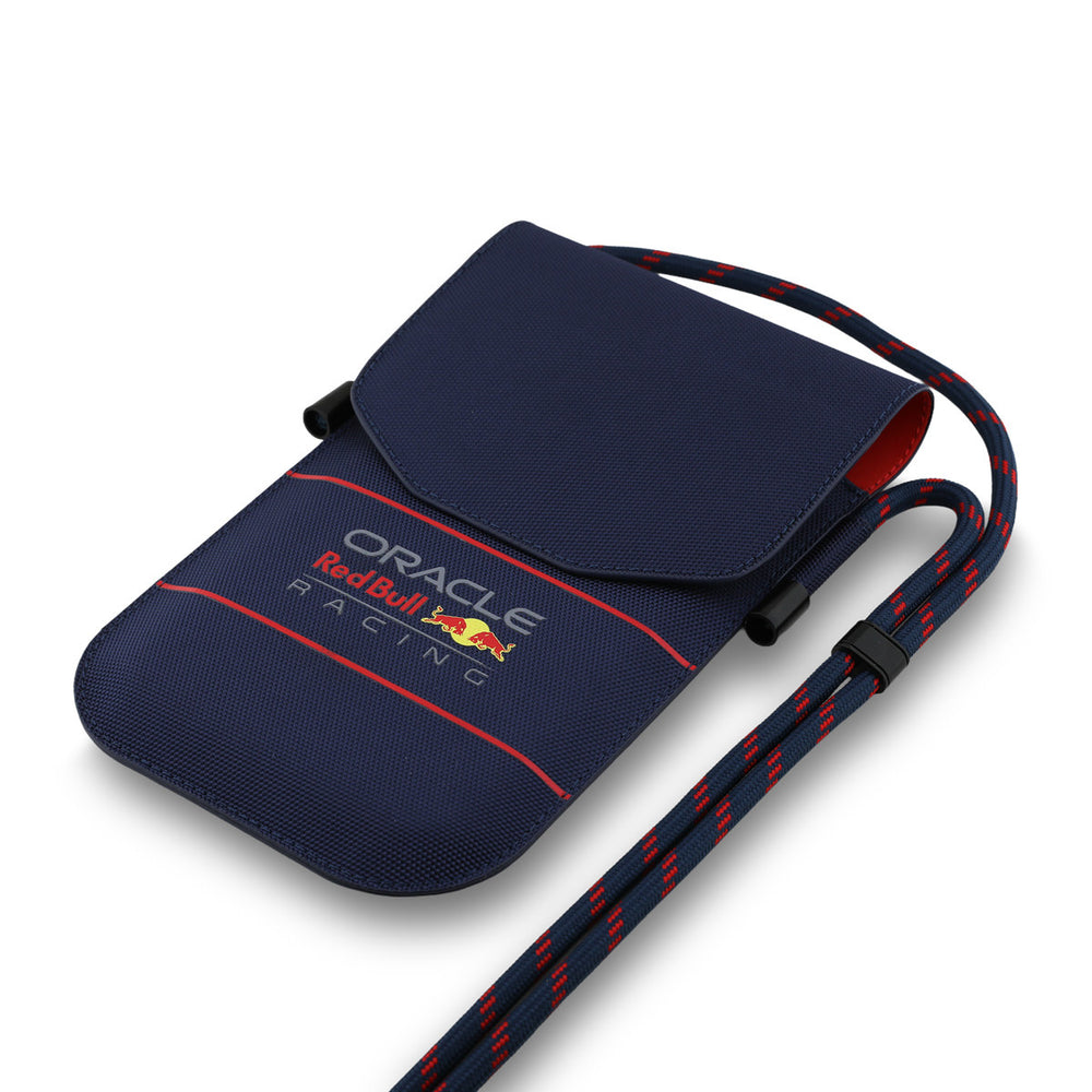 Red Bull Racing Meshed PU Telefoontas - Oversized Logo - Navy-Hoesjes-Ilumina Benelux