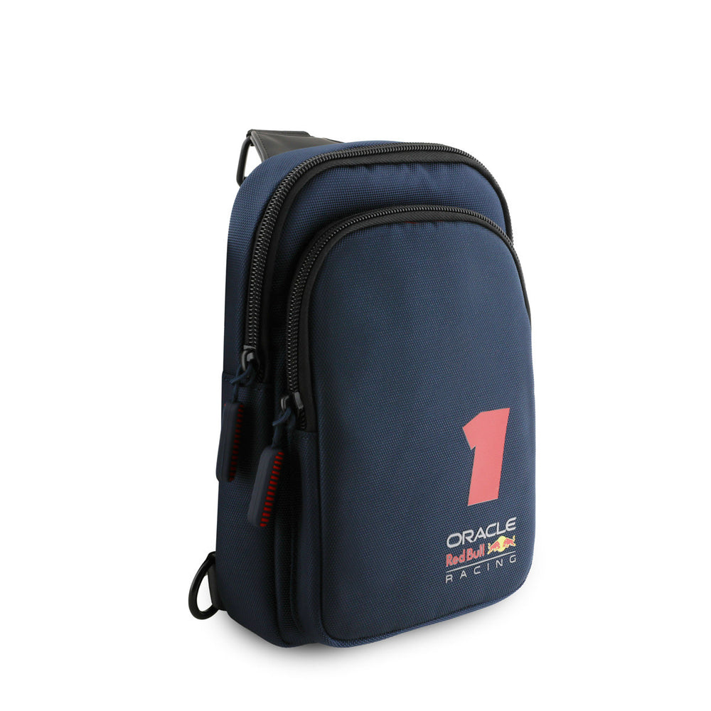 Red Bull Racing Nylon Crossbody Bag - Number 1 - Navy-Hoesjes-Ilumina Benelux