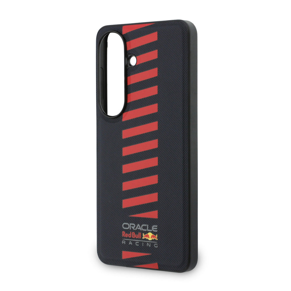 Red Bull Racing Samsung Galaxy S26 Backcover hoesje - Magsafe - Meshed PU Leather - Powerbar - Navy-Hoesjes-Ilumina Benelux