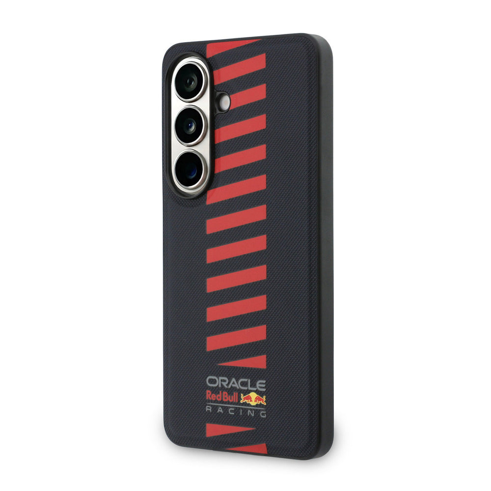 Red Bull Racing Samsung Galaxy S26 Plus Backcover hoesje - Magsafe - Meshed PU Leather - Powerbar - Navy-Hoesjes-Ilumina Benelux