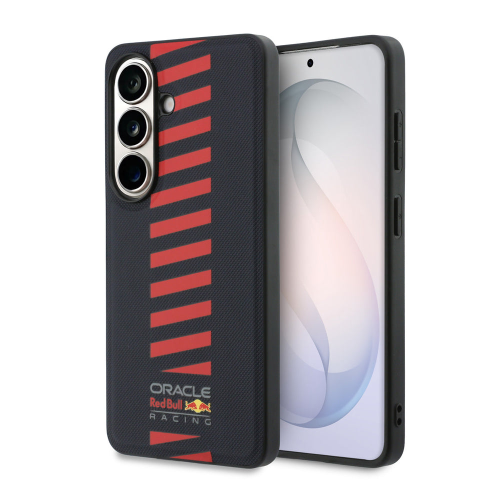 Red Bull Racing Samsung Galaxy S26 Plus Backcover hoesje - Magsafe - Meshed PU Leather - Powerbar - Navy-Hoesjes-Ilumina Benelux