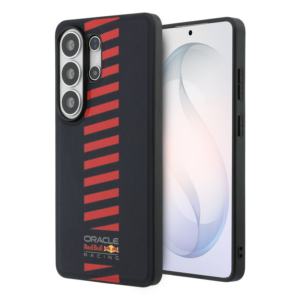 Red Bull Racing Samsung Galaxy S26 Ultra Backcover hoesje - Magsafe - Meshed PU Leather - Powerbar - Navy-Hoesjes-Ilumina Benelux