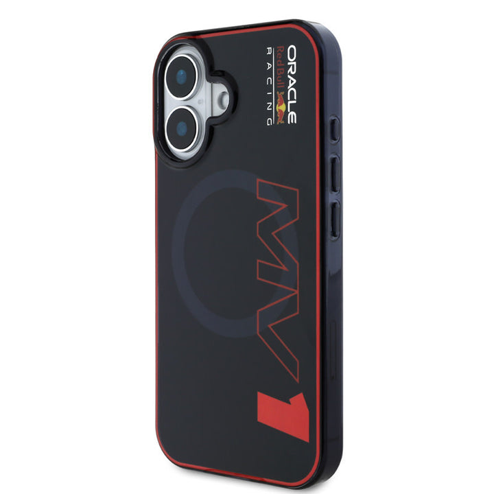 Red Bull Racing iPhone 16 Backcover hoesje Magsafe Double Layer - MV 1 - Navy-Hoesjes-Ilumina Benelux