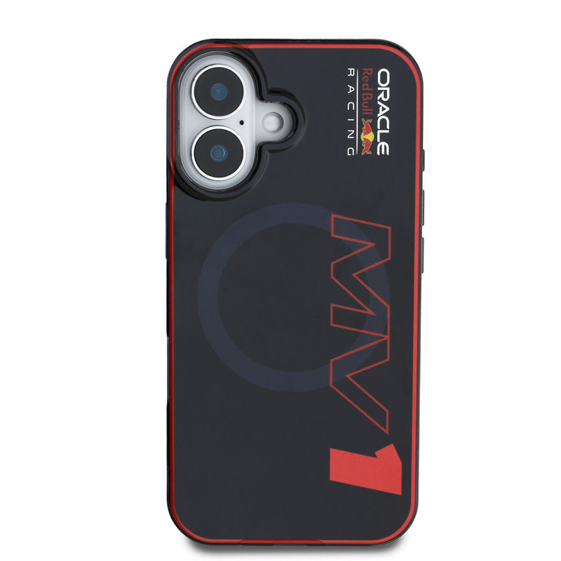 Red Bull Racing iPhone 16 Backcover hoesje Magsafe Double Layer - MV 1 - Navy-Hoesjes-Ilumina Benelux
