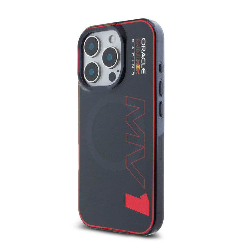 Red Bull Racing iPhone 16 Pro Backcover hoesje Magsafe Double Layer - MV 1 - Navy-Hoesjes-Ilumina Benelux