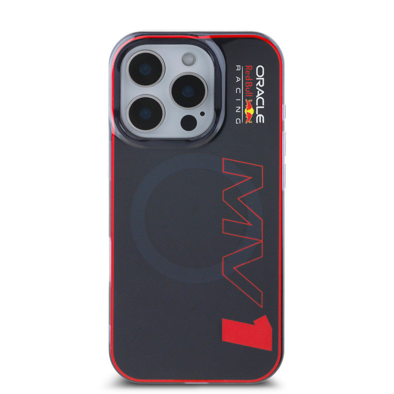 Red Bull Racing iPhone 16 Pro Max Backcover hoesje Magsafe Double Layer - MV 1 - Navy-Hoesjes-Ilumina Benelux