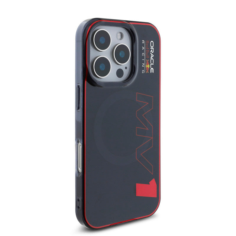 Red Bull Racing iPhone 16 Pro Max Backcover hoesje Magsafe Double Layer - MV 1 - Navy-Hoesjes-Ilumina Benelux