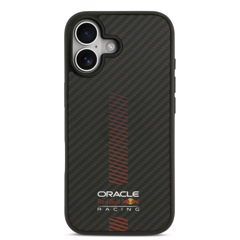 Red Bull Racing iPhone 17 Backcover hoesje - Magsafe - Kevlar - Powerbar - Zwart-Hoesjes-Ilumina Benelux