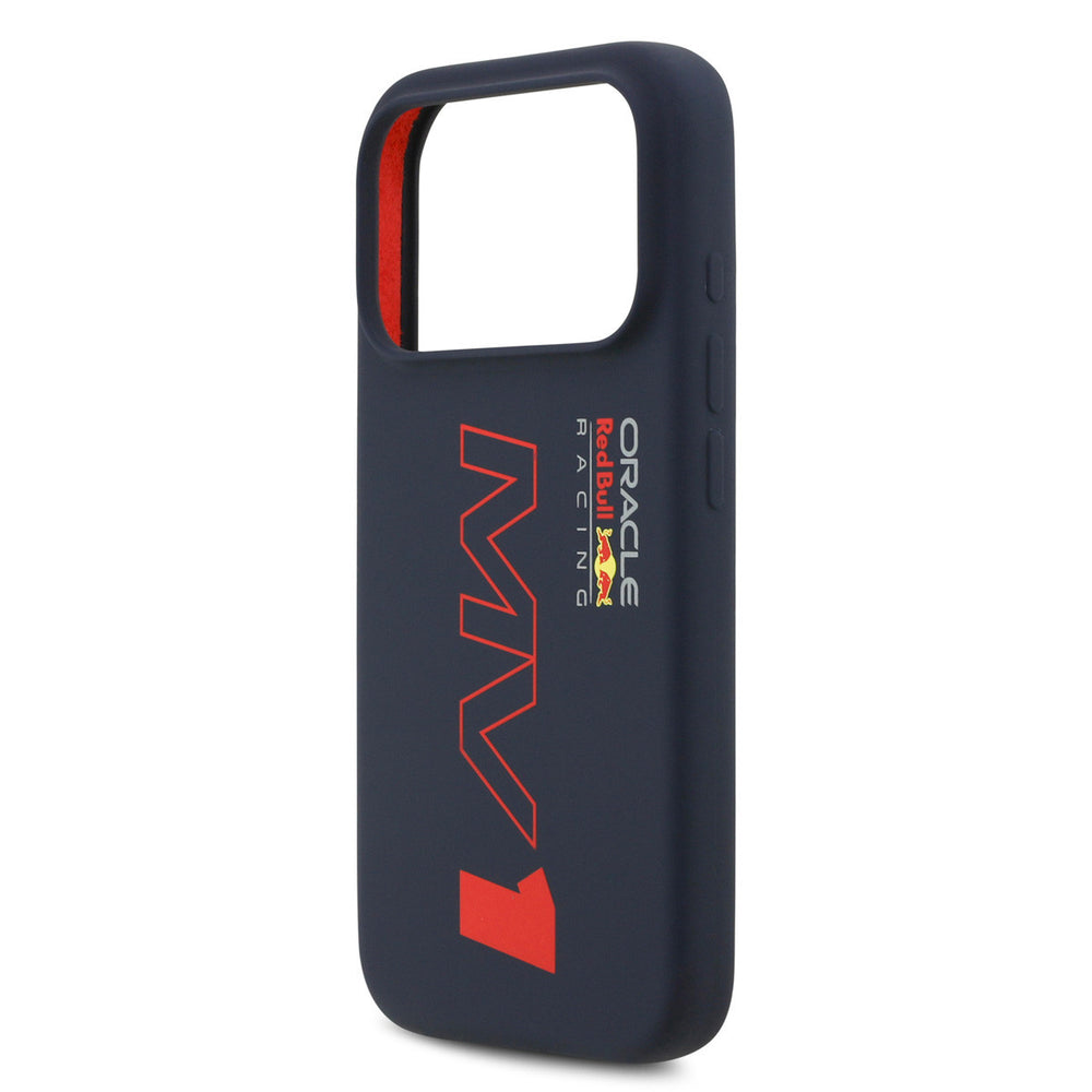 Red Bull Racing iPhone 17 Pro Backcover hoesje - MagSafe - Liquid Silicone - MV1 - Navy-Hoesjes-Ilumina Benelux