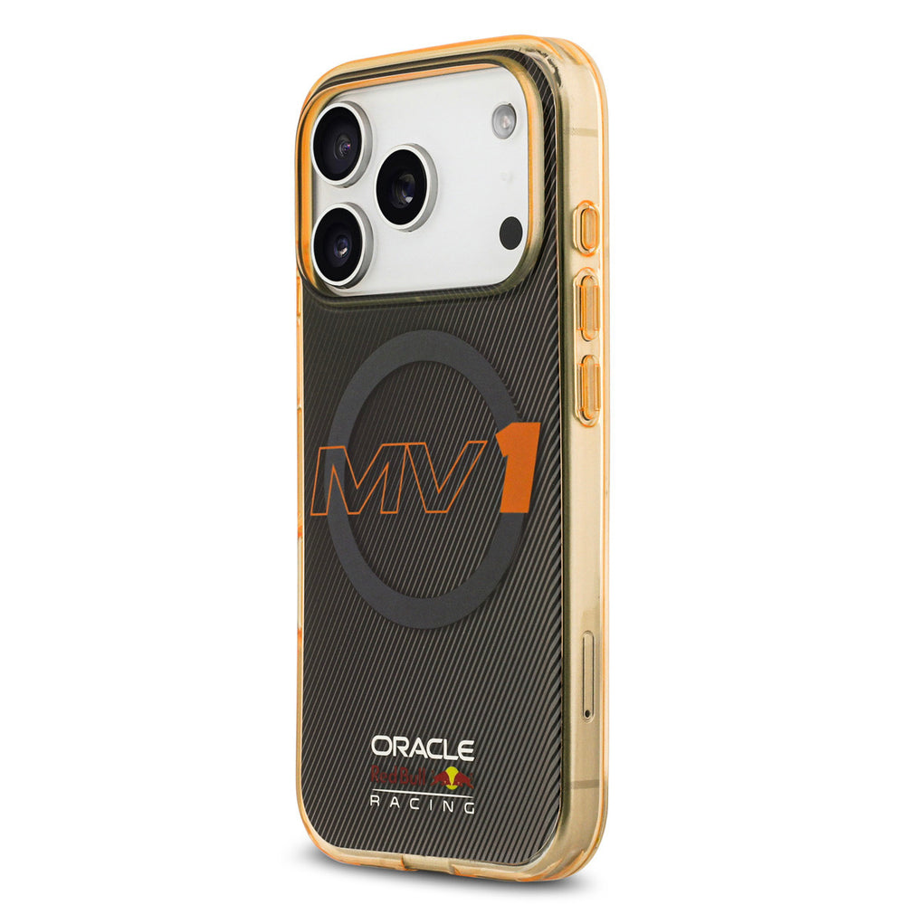 Red Bull Racing iPhone 17 Pro Backcover hoesje - Magsafe - Double Layer - MV1 - Grijs-Hoesjes-Ilumina Benelux