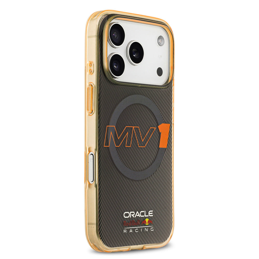 Red Bull Racing iPhone 17 Pro Backcover hoesje - Magsafe - Double Layer - MV1 - Grijs-Hoesjes-Ilumina Benelux