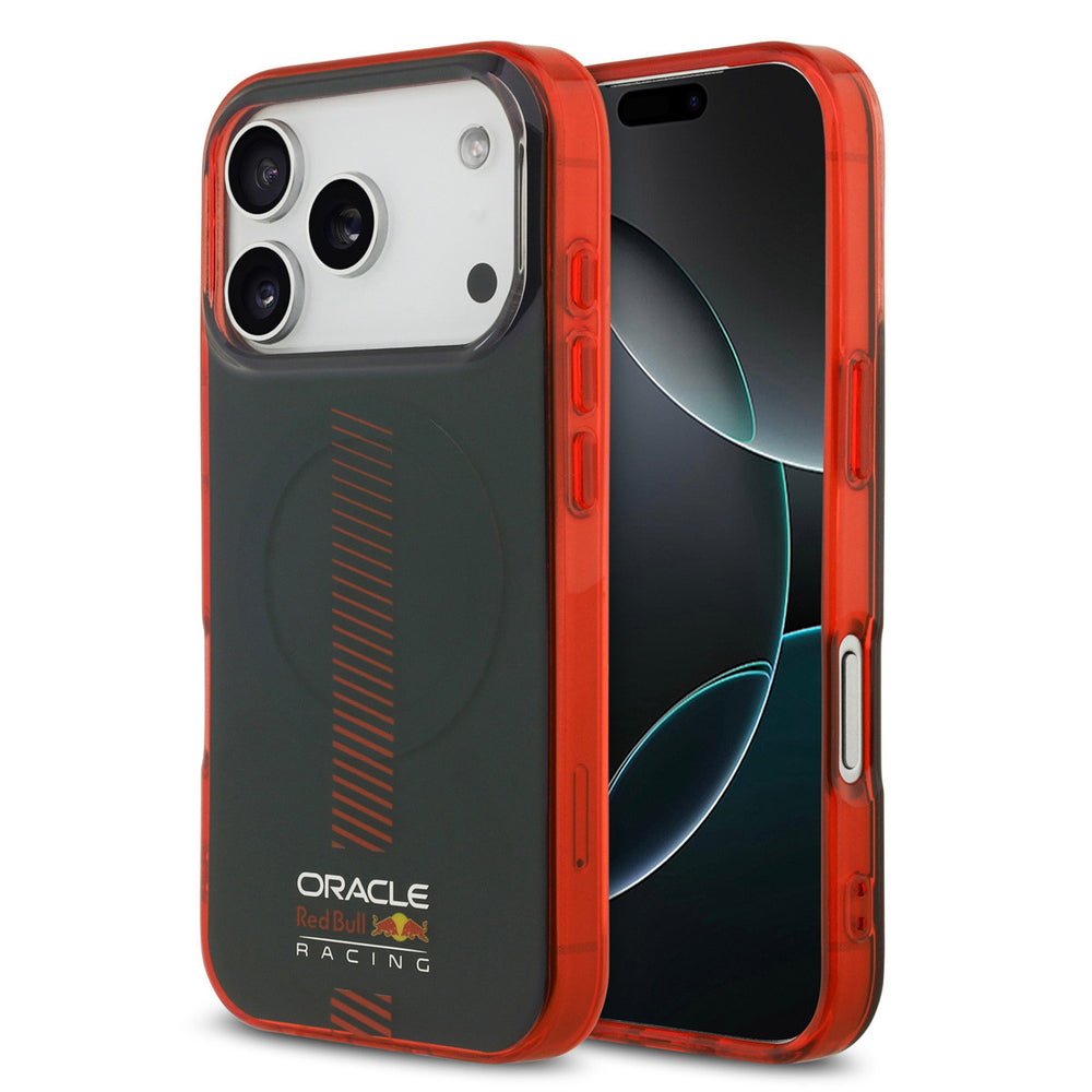 Red Bull Racing iPhone 17 Pro Backcover hoesje - Magsafe - Double Layer - Powerbar - Navy-Hoesjes-Ilumina Benelux