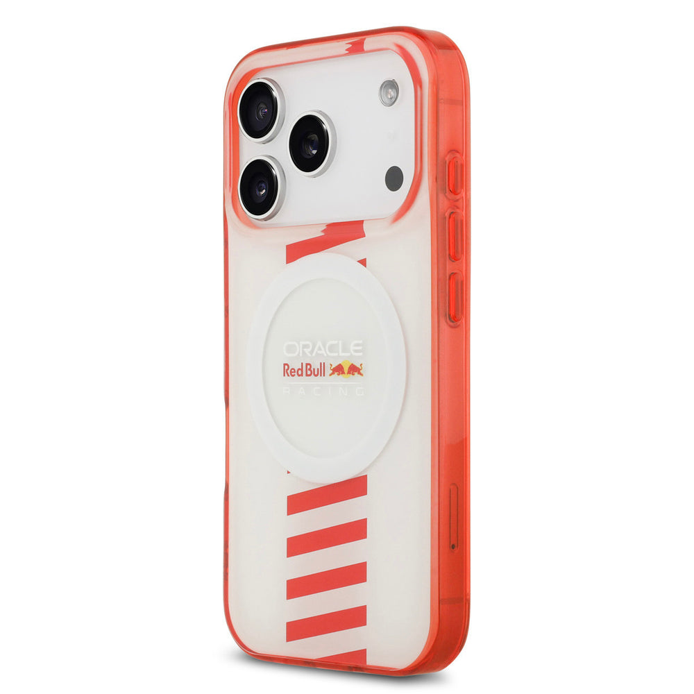 Red Bull Racing iPhone 17 Pro Backcover hoesje - Magsafe - Double Layer - Powerbar - Wit-Hoesjes-Ilumina Benelux