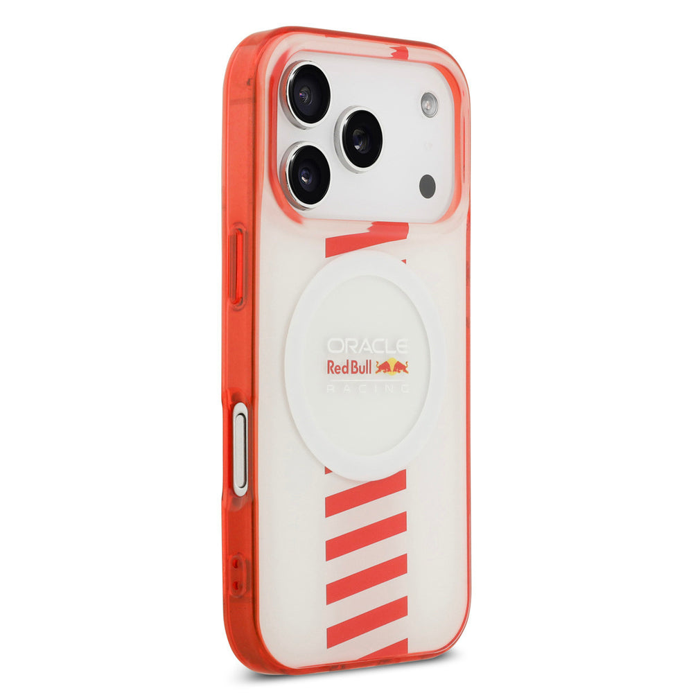 Red Bull Racing iPhone 17 Pro Backcover hoesje - Magsafe - Double Layer - Powerbar - Wit-Hoesjes-Ilumina Benelux