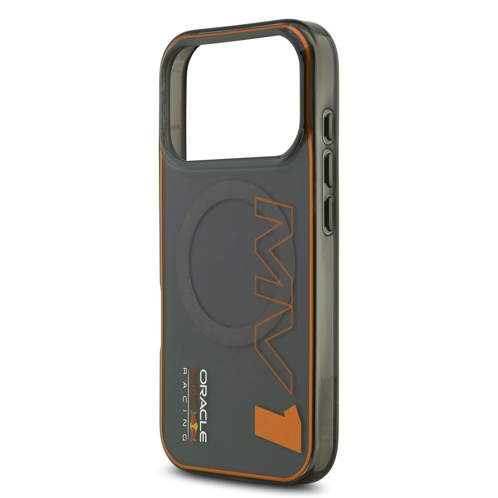 Red Bull Racing iPhone 17 Pro Backcover hoesje - Magsafe - Double Layer - Vertical MV 1 - Grijs-Hoesjes-Ilumina Benelux