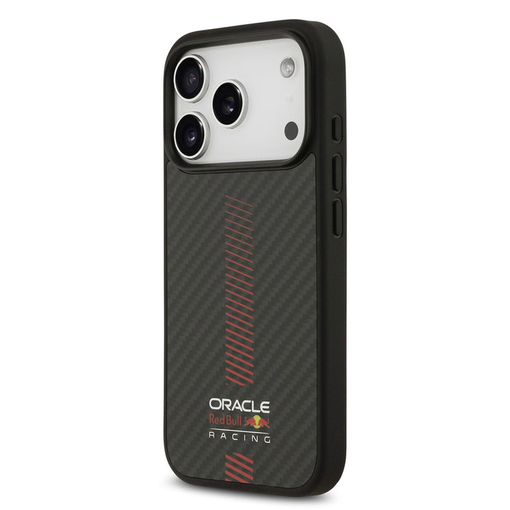 Red Bull Racing iPhone 17 Pro Backcover hoesje - Magsafe - Kevlar - Powerbar - Zwart-Hoesjes-Ilumina Benelux