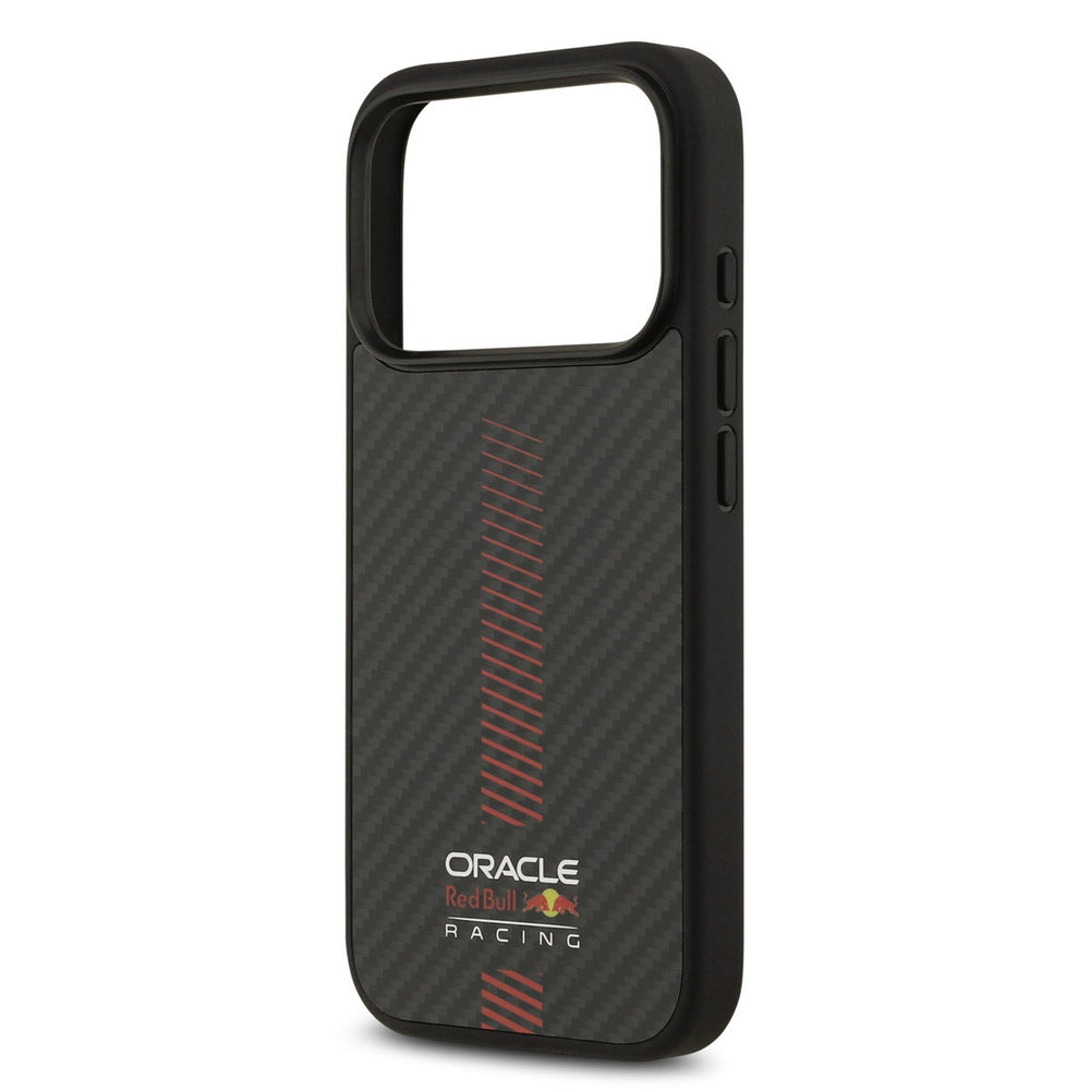 Red Bull Racing iPhone 17 Pro Backcover hoesje - Magsafe - Kevlar - Powerbar - Zwart-Hoesjes-Ilumina Benelux