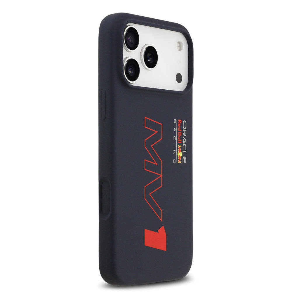Red Bull Racing iPhone 17 Pro Max Backcover hoesje - MagSafe - Liquid Silicone - MV1 - Navy-Hoesjes-Ilumina Benelux