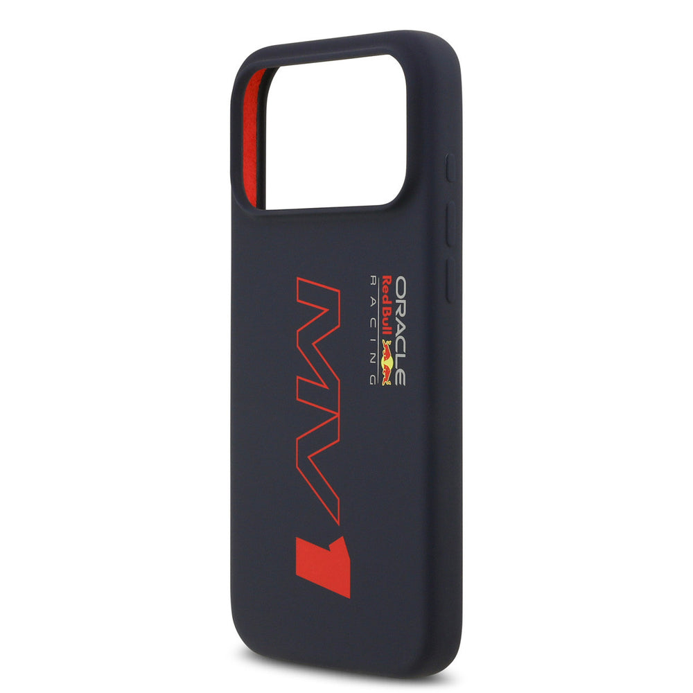 Red Bull Racing iPhone 17 Pro Max Backcover hoesje - MagSafe - Liquid Silicone - MV1 - Navy-Hoesjes-Ilumina Benelux