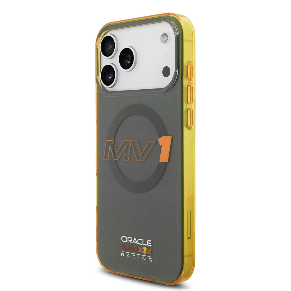 Red Bull Racing iPhone 17 Pro Max Backcover hoesje - Magsafe - Double Layer - MV1 - Grijs-Hoesjes-Ilumina Benelux