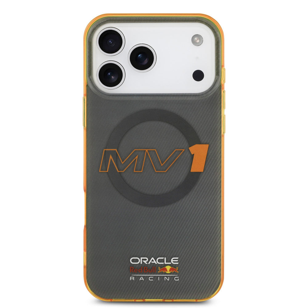 Red Bull Racing iPhone 17 Pro Max Backcover hoesje - Magsafe - Double Layer - MV1 - Grijs-Hoesjes-Ilumina Benelux