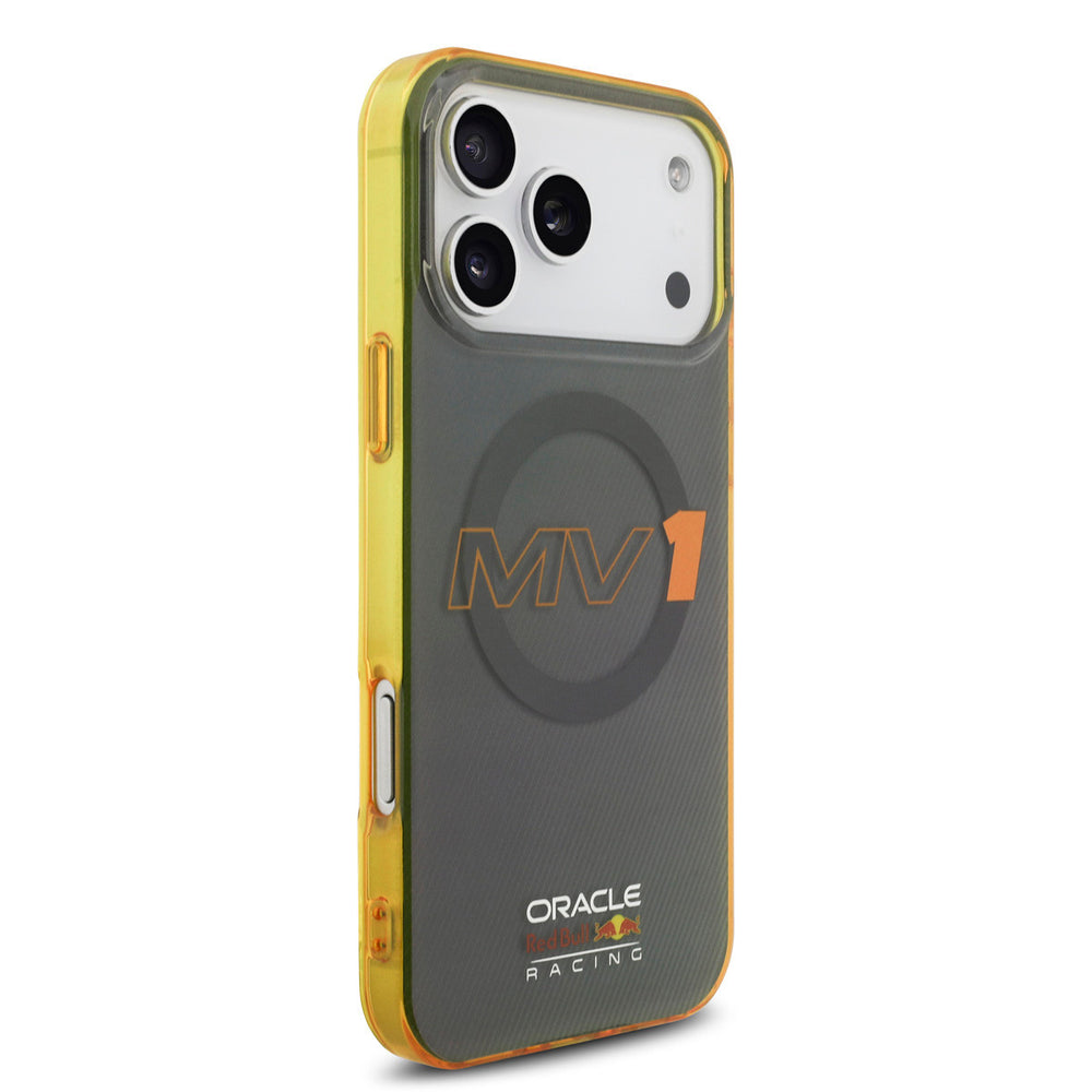 Red Bull Racing iPhone 17 Pro Max Backcover hoesje - Magsafe - Double Layer - MV1 - Grijs-Hoesjes-Ilumina Benelux