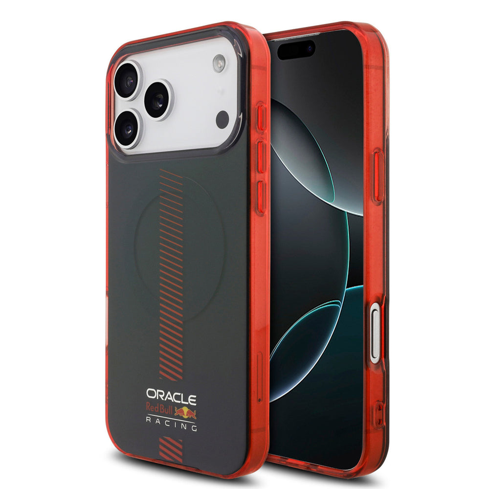 Red Bull Racing iPhone 17 Pro Max Backcover hoesje - Magsafe - Double Layer - Powerbar - Navy-Hoesjes-Ilumina Benelux