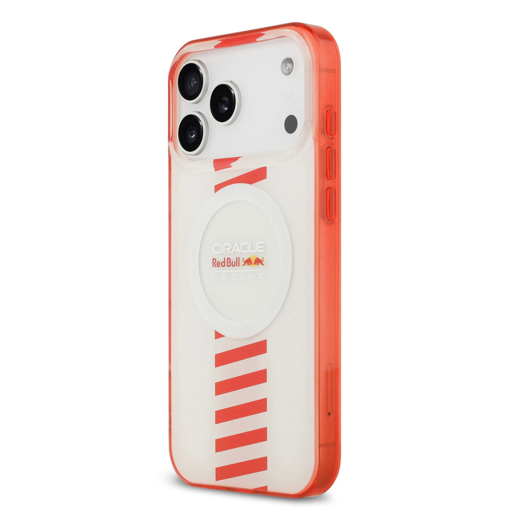 Red Bull Racing iPhone 17 Pro Max Backcover hoesje - Magsafe - Double Layer - Powerbar - Wit-Hoesjes-Ilumina Benelux