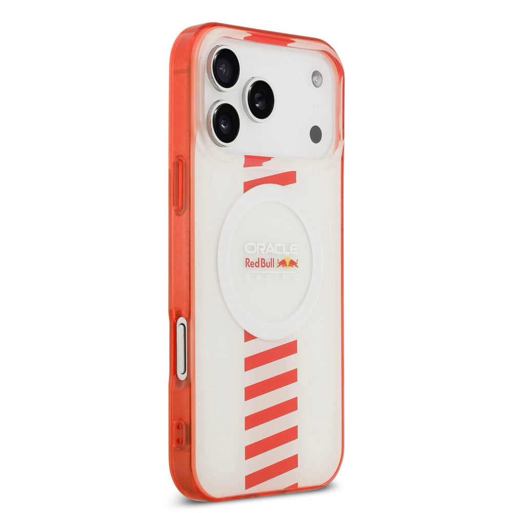 Red Bull Racing iPhone 17 Pro Max Backcover hoesje - Magsafe - Double Layer - Powerbar - Wit-Hoesjes-Ilumina Benelux