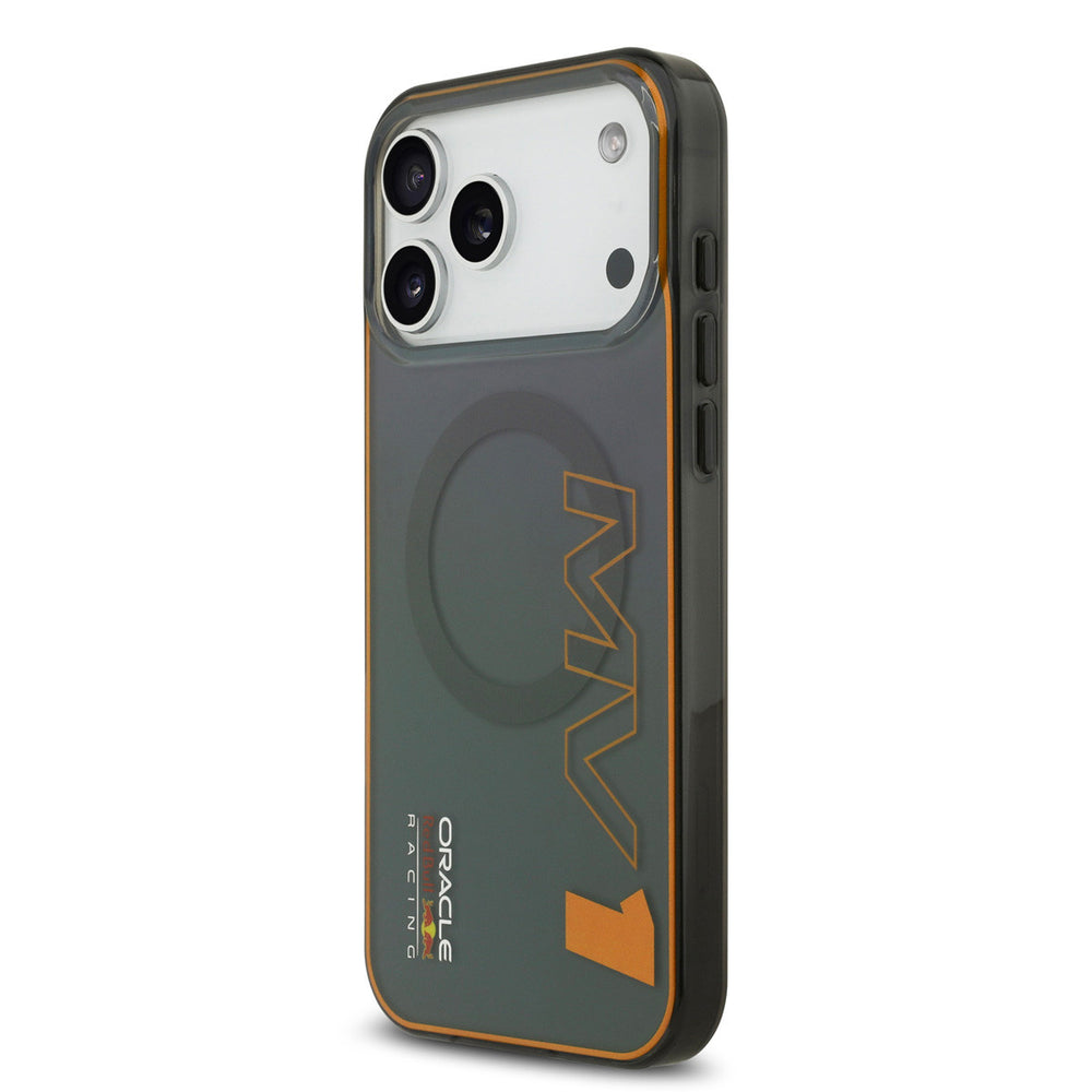 Red Bull Racing iPhone 17 Pro Max Backcover hoesje - Magsafe - Double Layer - Vertical MV1 - Grijs-Hoesjes-Ilumina Benelux