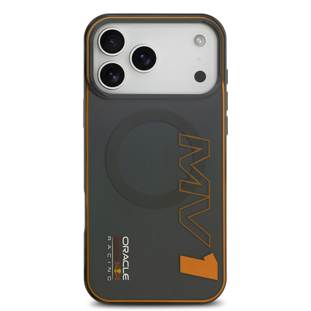 Red Bull Racing iPhone 17 Pro Max Backcover hoesje - Magsafe - Double Layer - Vertical MV1 - Grijs-Hoesjes-Ilumina Benelux