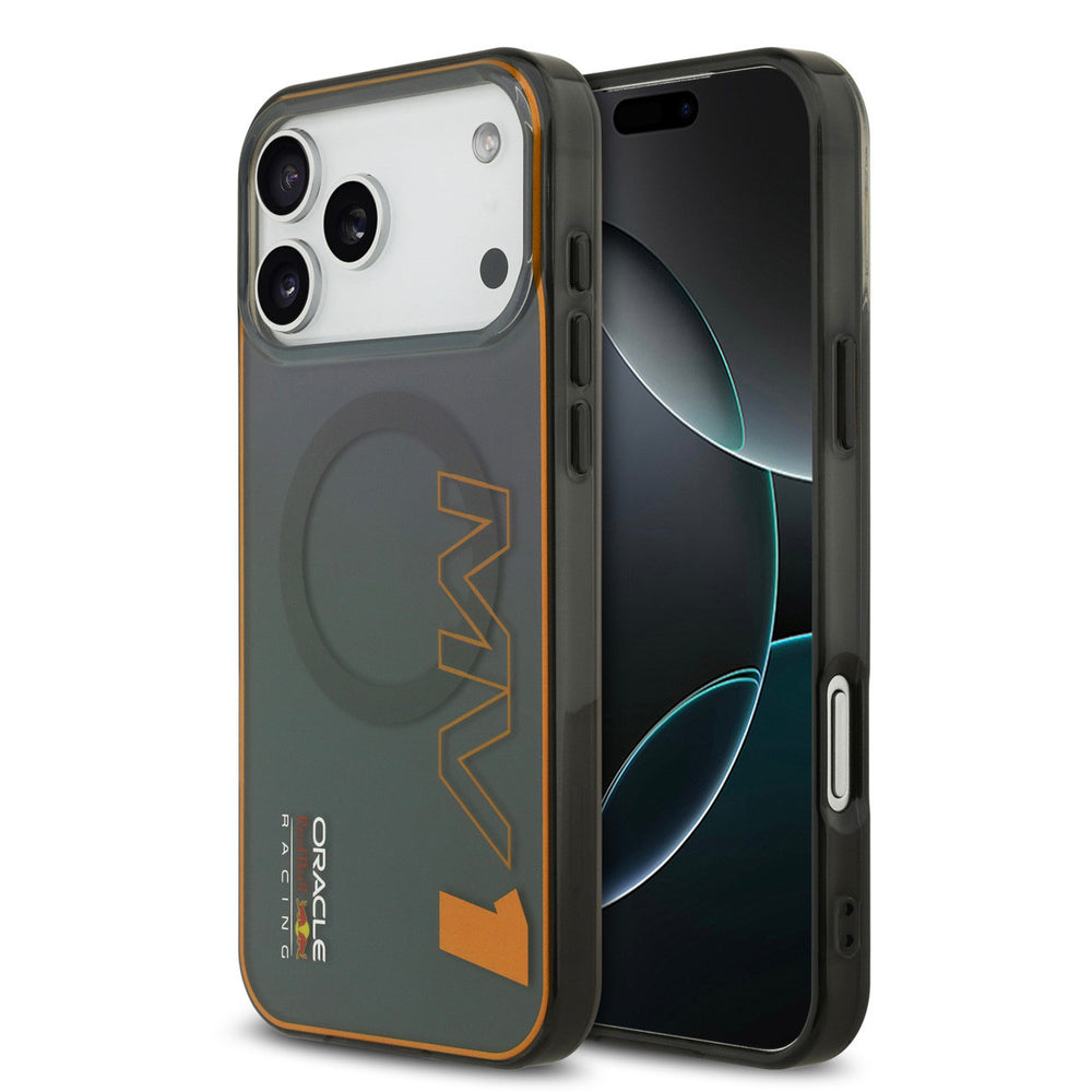 Red Bull Racing iPhone 17 Pro Max Backcover hoesje - Magsafe - Double Layer - Vertical MV1 - Grijs-Hoesjes-Ilumina Benelux
