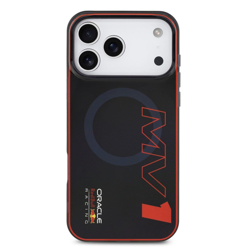 Red Bull Racing iPhone 17 Pro Max Backcover hoesje - Magsafe - Double Layer - Vertical MV1 - Navy-Hoesjes-Ilumina Benelux