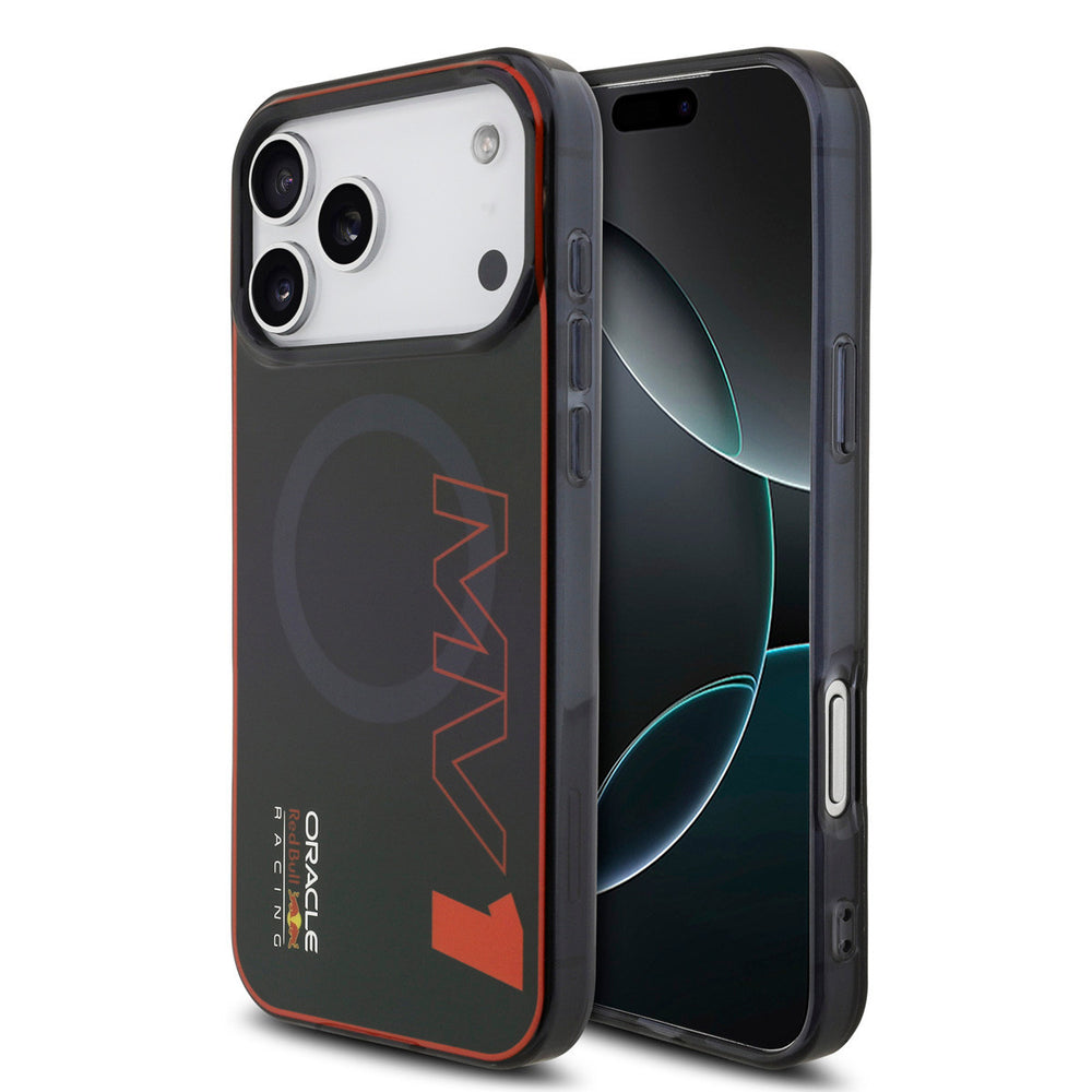 Red Bull Racing iPhone 17 Pro Max Backcover hoesje - Magsafe - Double Layer - Vertical MV1 - Navy-Hoesjes-Ilumina Benelux