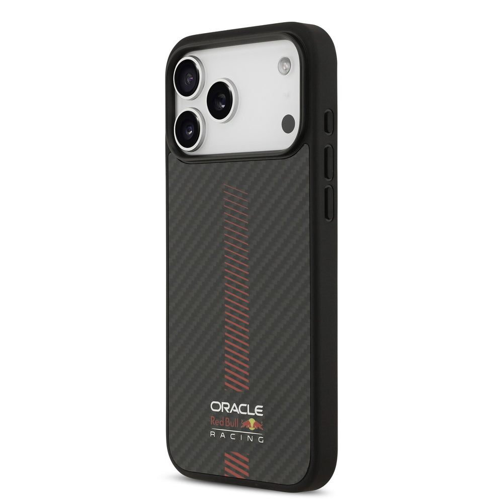 Red Bull Racing iPhone 17 Pro Max Backcover hoesje - Magsafe - Kevlar - Powerbar - Grijs-Hoesjes-Ilumina Benelux