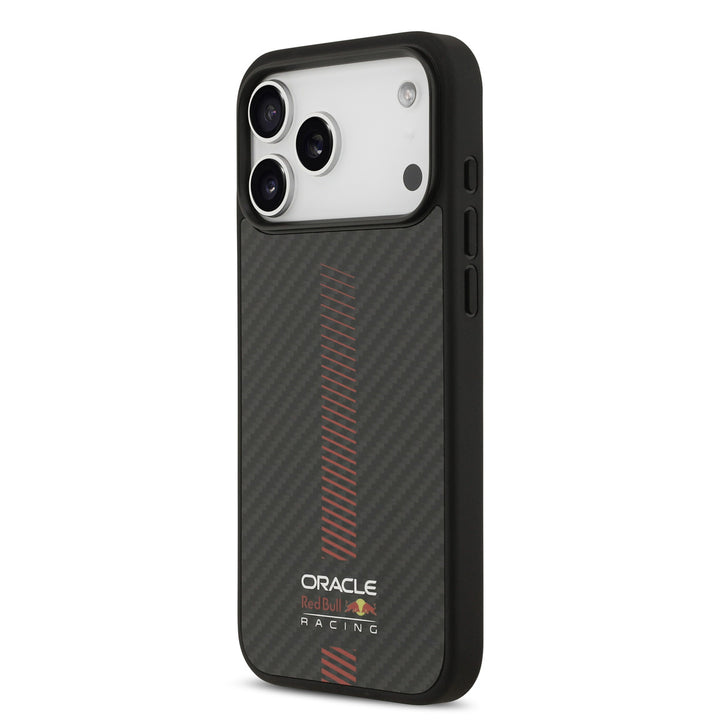 Red Bull Racing iPhone 17 Pro Max Backcover hoesje - Magsafe - Kevlar - Powerbar - Grijs-Hoesjes-Ilumina Benelux
