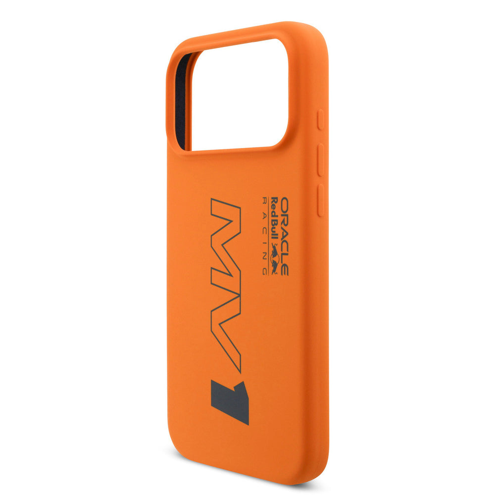 Red Bull Racing iPhone 17 Pro Max Backcover hoesje - Magsafe - Liquid Silicone - MV1 - Oranje-Hoesjes-Ilumina Benelux