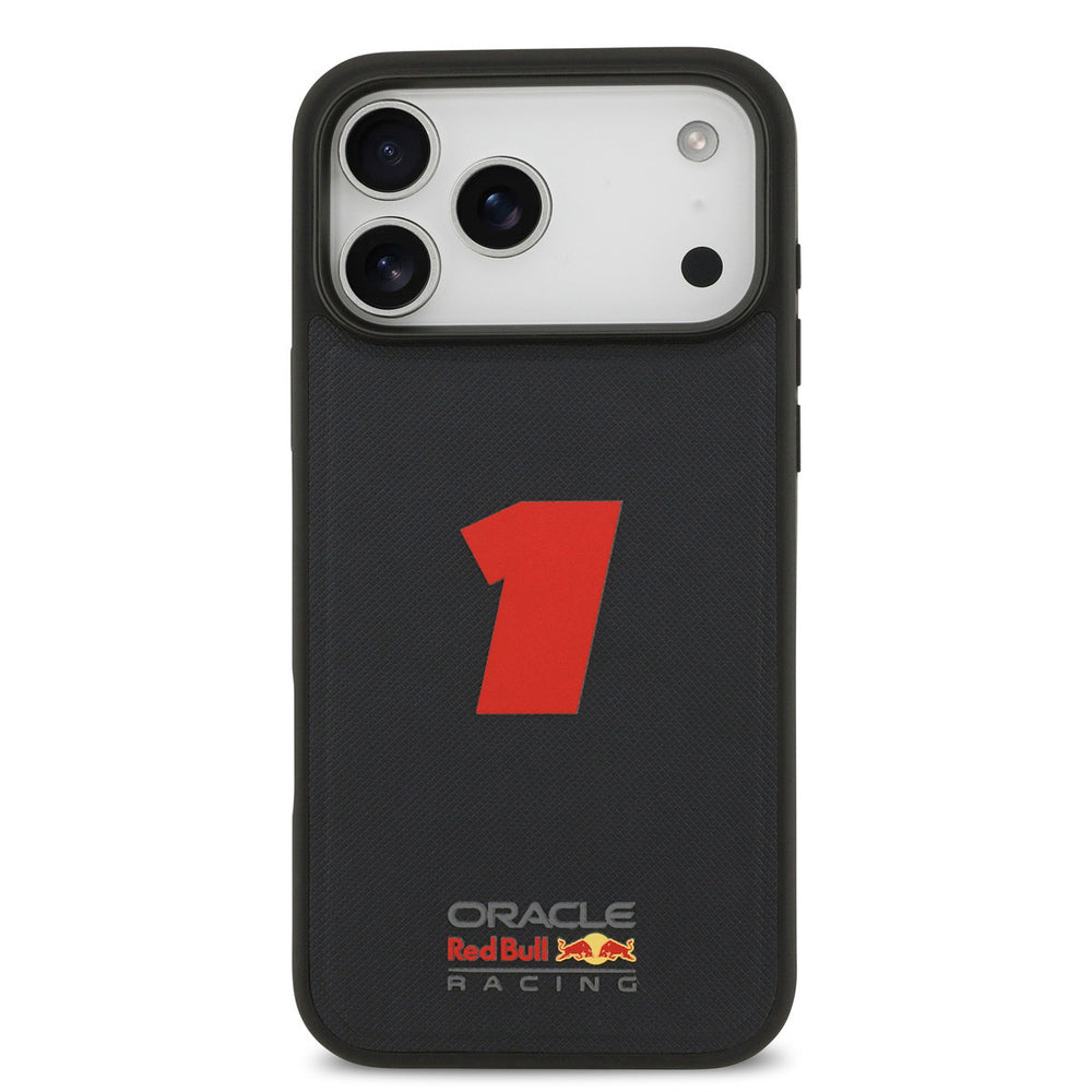 Red Bull Racing iPhone 17 Pro Max Backcover hoesje - Magsafe - Meshed - 3D Rubber Number 1 - Navy-Hoesjes-Ilumina Benelux